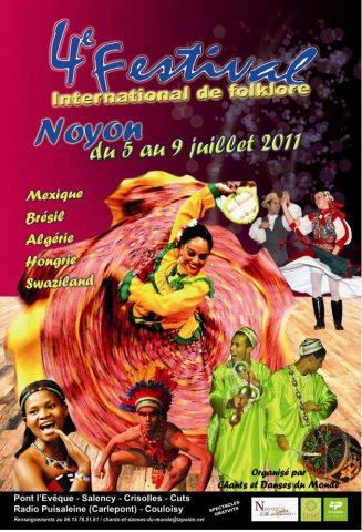 4° Festival International de Folklore de Noyon